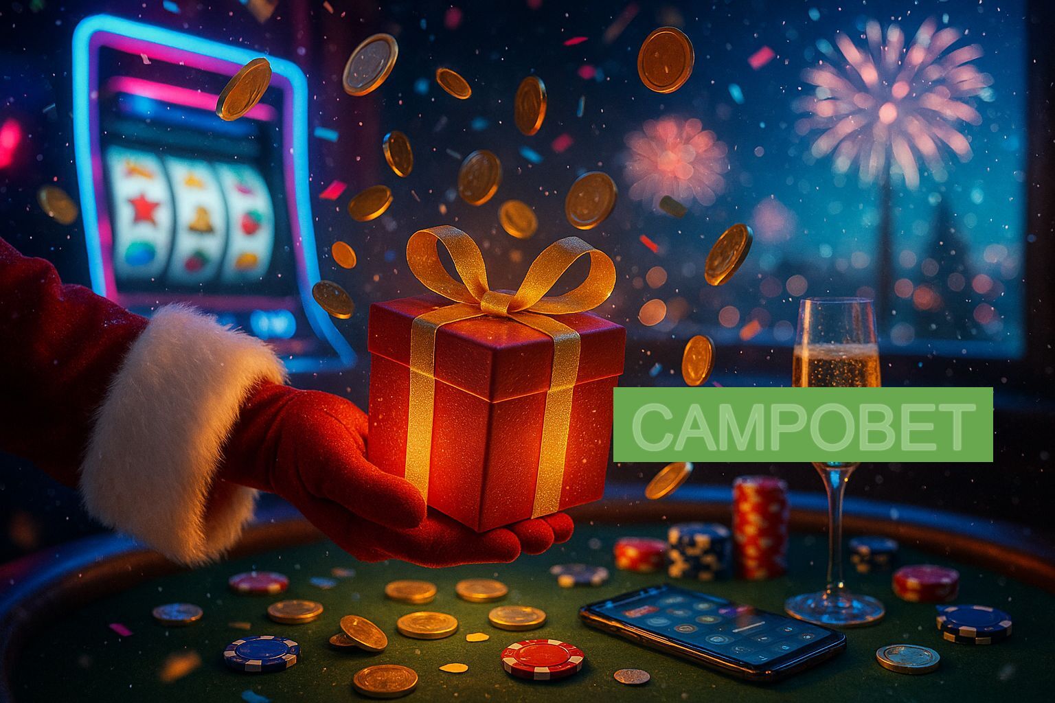 Promoções de Ano Novo no CAMPOBET